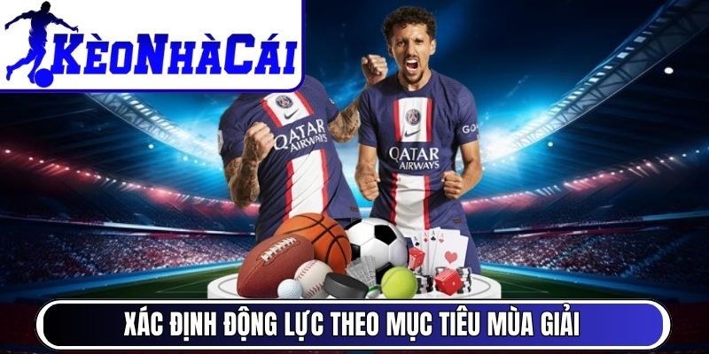 Xác định động lực theo mục tiêu mùa giải